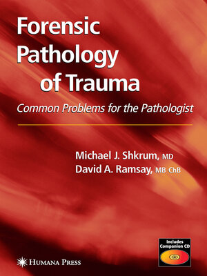 cover image of Forensic Pathology of Trauma